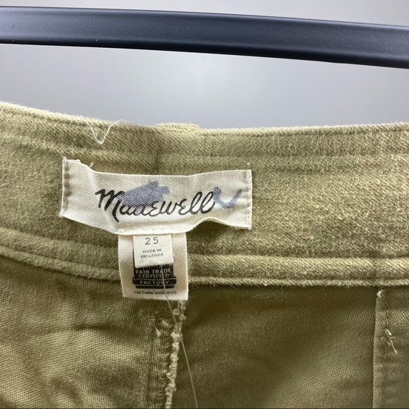 NWT MADEWELL Moleskin Pleated Balloon Pants 25 - Picture 4 of 6